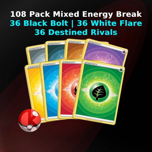 [EN] 108 Pack Black Bolt & White Flare Energy Break